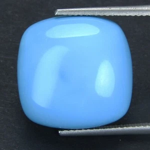 Cojín cabujón de piedras preciosas sueltas Arizona 15,96 quilates turquesa natural 17,8 x 17,5 x 7 mm - Imagen 1 de 3