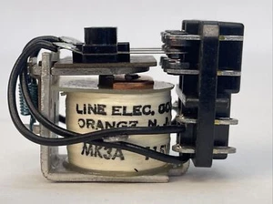 LINE ELECTRIC MK3A RELAY COIL 115VAC - Picture 1 of 9