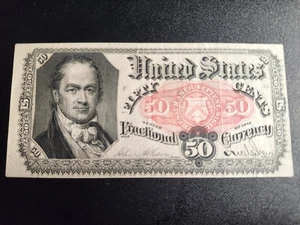 Fractional Currency 50 Cent # 1381 CARWFORD - Picture 1 of 7