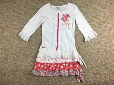 Naartjie Cotton White Tunic Dress XXL8 Excellent Condition, Girls Dress - Image 1 of 4