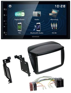 Kenwood 2DIN Bluetooth MP3 USB DAB Autoradio für Fiat Doblo ab 10 Opel Combo ab - Bild 1 von 7