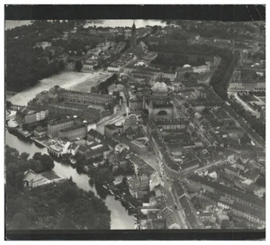 ZZ-3365/ Potsdam Foto Luftbild 14 x 13 cm ca.1935 - Bild 1 von 2