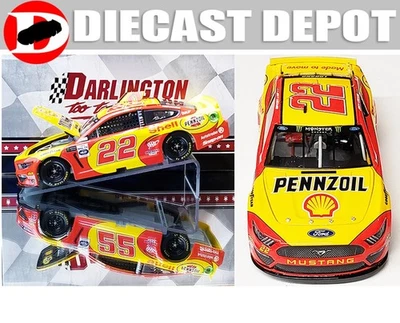 Joey Logano 2019 Retro Pennzoil Darlington Retro Acción 1/24 Foto 1 de 4