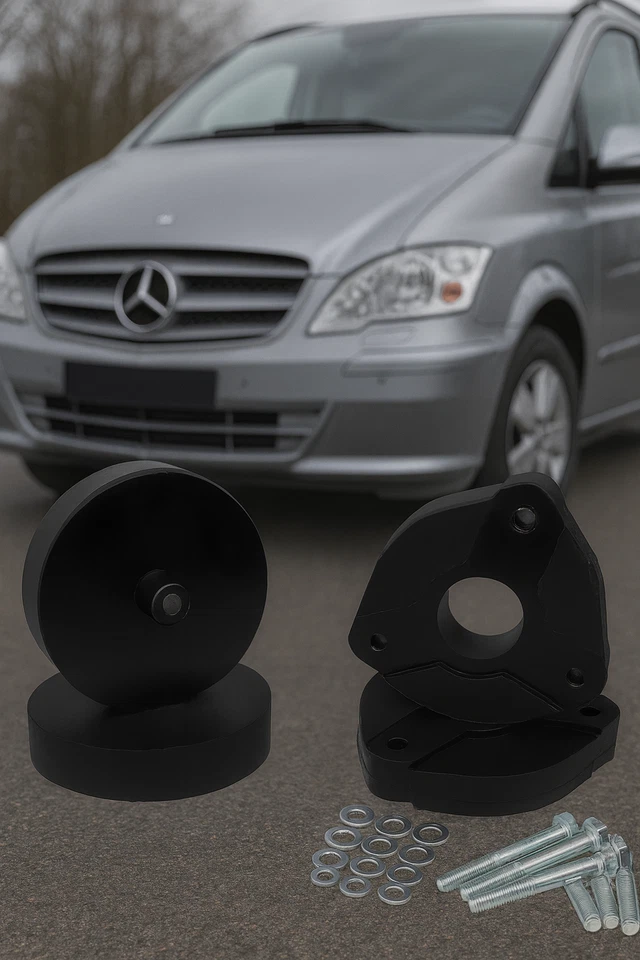 Kit Elevador Nivelador 30mm 1.2" para Mercedes-Benz Clase V W639, Espaciadores Coche VITO Foto 1 de 4
