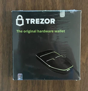 Trezor One Hardware Wallet - Black - Brand New - Picture 1 of 4