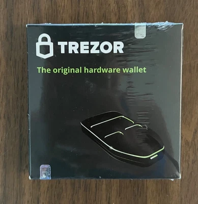 Trezor One Hardware Wallet - Black - Brand New - Image 1 of 4