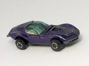 Vintage Topper Johnny Lightning Original Redline Custom Mako Hai Lila Weiß - Bild 1 von 7