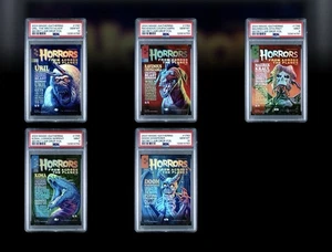 2024 MTG Secret Lair Drop Monstrous Magazines Foil Complete Set PSA 9 PSA 10 - Picture 1 of 11