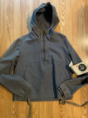 Diesel Style Lab 90’s Pullover Peso Pesado Cremallera Sudadera con Capucha Brazo Banda Nuevo 240-Losa Foto 1 de 4