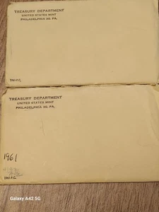 2 1961 Us Proof Sets - Picture 1 of 6