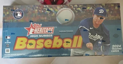 2024 Topps Heritage High Number Baseball MLB Factory Sealed Hobby Box - Image 1 of 2