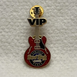 Hard Rock Casino VIP Seminole Tampa Pin - Chitarra - Foto 1 di 3