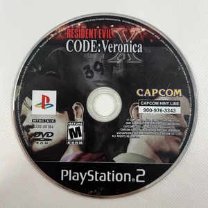 Resident Evil Code Veronica X (Sony Playstation 2, PS2) nur Disc poliert - Bild 1 von 4