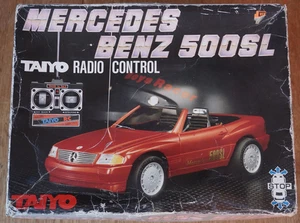 Taiyo Mercedes 500 SL Cabrio ferngesteuerter Oldtimer Kastenwagen, Antenne fehlt - Bild 1 von 21