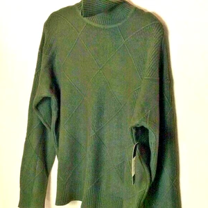 CYRUS SCHÖNER STRICKPULLOVER Farbe Olivgrün Größe L Neu mit Etikett - Bild 1 von 6