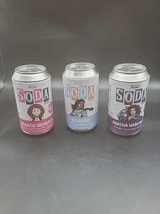 Lot Of 3 Funko SODA Vinyl Ochaco Uraraka, Katherine Agatha Harkness - Picture 1 of 13