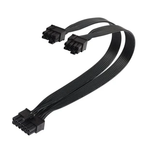 PCI-E 12-pin do Dual 8-pin 6 + 2pin Karta graficzna Kabel zasilający Męski na męski - Zdjęcie 1 z 1