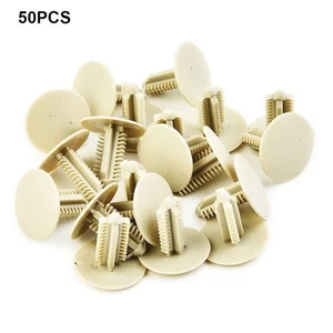 Clips Part Clip Headliner Nylon Panel Roof Tools Trim 50x 6.8 Mm X 8.6 Mm - Picture 1 of 12