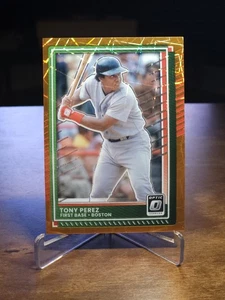 Panini Donruss 2025 - Óptica Tony Pérez #56 Orange Velocity Prizm - Imagen 1 de 2