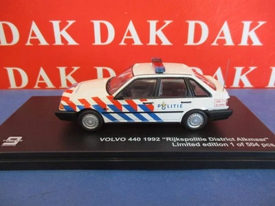 Die cast 1/43 Modellino Auto Polizia Volvo 440 Dutch Police Alkmaar 1992 Triple9 - Immagine 1 di 4