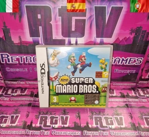 🌟 🇮🇹 NEU SUPER MARIO BROS. NINTENDO DS PAL ITA *NEU SEALED* SEHR SELTEN 🌟 - Bild 1 von 24