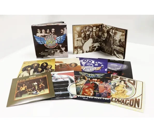 R.E.O Speedwagon: The Early Years 1971-1977, 8CD Clamshell Box Set - Image 1 of 1