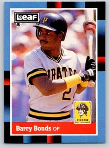 Barry Bonds - 1988 Leaf #113 - Pittsburgh Pirates - Picture 1 of 2