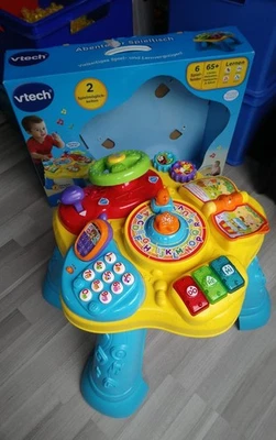VTech Abenteuer Spieltisch Activity Tisch Spiel & Lernvergnügen Komplett mit OVP - Bild 1 von 4