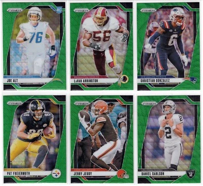 2024 Panini Prizm Green Wave 6 Card Lot - Image 1 of 2