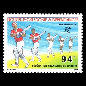 New Caledonia 1987 - French Cricket Federation - Sc C213 MNH - Picture 1 of 2