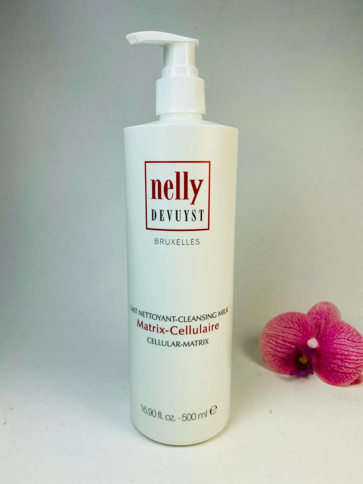 Matriz de leche limpiadora Nelly De Vuyst Lait Nettoyant Cellulaire 500 ml/16,9 oz Prof Foto 1 de 1