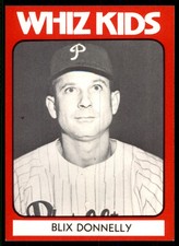1980 TCMA 1950 PHILADELPHIA PHILLIES WHIZ KIDS #29 BLIX DONNELLY PHILADELPHIA