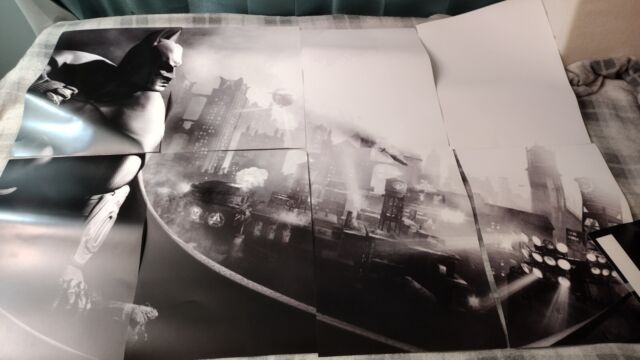 Poster Adesivo decorativo Batman Arkham City b 42,5x60cm