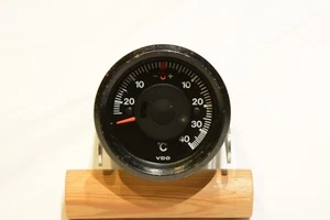 VDO Cockpit Ambient Outside Temperature Temp Gauge Thermometer C CELSIUS 52mm - Picture 1 of 6