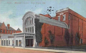 Majestic Theater Fort Wayne Indiana 1915 postcard - Picture 1 of 2
