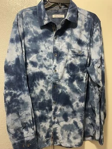 Tommy Bahama Herren Cord Langarmshirt geknöpft vorne Größe Large  - Bild 1 von 8