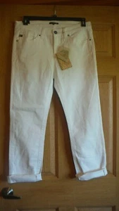 Dear John Women's size 39 White Super Stretch Denim Jeans/Pants, NWT - Picture 1 of 11