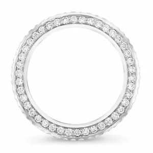 2 Karat Runde Perlen Set Ridge Diamant Lünette für Damen 29 mm Yachtmaster 169622 - Bild 1 von 4