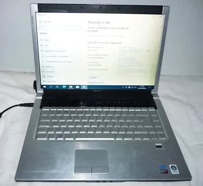 PC portable Dell XPS M1530 - Intel Core2 Duo T7700 2.40GHz NV GF 8600M GT Vista - Photo 1/4