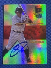 2008 Tristar Projections Eric Duncan #175 RC Auto Signed Autograph Yankees