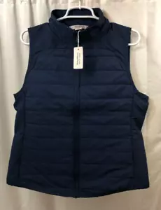 Women's Tommy Bahama Quilted Golf Vest Large NWT - Picture 1 of 2