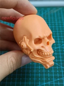 1:6 Skeleton Man Monster Head Sculpt Model For 12" Male Action Figure Body Toys - Picture 1 of 6