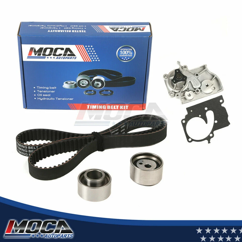 Kit de correa de distribución juego de bomba de agua para 98-04 Kia Spectra Sephia 1,8 L DOHC FB MOCA Foto 1 de 4