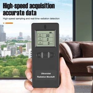 Detector digital de radiación ultravioleta medidor UVI probador detección de intensidad UV - Imagen 1 de 15