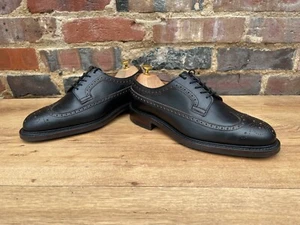 Unworn Church's Cheaney Mens Shoe calf Brogues UK 8.5 F US 9.5 EU 42.5 F Dainite - Picture 1 of 13