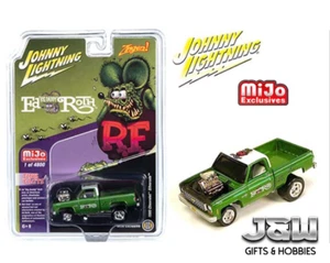 Johnny Lightning Chevy Silverado 1980 Rat Fink Zinger JLCP7371 1/64 - Picture 1 of 1