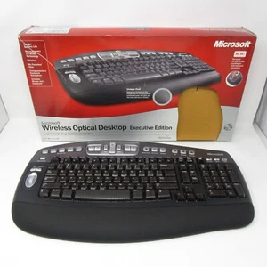 Microsoft Wireless Desktop Elite Keyboard 1011 No Dongle Or Mouse ***read*** - Picture 1 of 7
