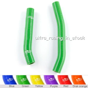 ZAP SUZUKI LTR 450 06-09 2007 2008 RADIATOR SILICONE COOLANT HOSE Green - Picture 1 of 6
