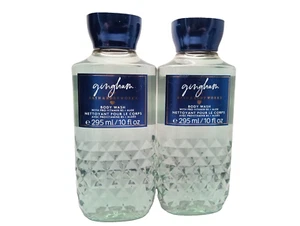 2 NEW BATH AND BODY WORKS GINGHAM  BODY WASH 10 OZ, BOTTLES SET FREE SHIPING, - Picture 1 of 1