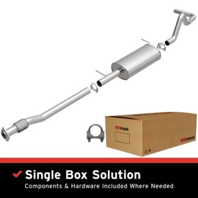 Kit de sistema de escape de ajuste directo BRExhaust 106-0464 para Chevy Silverado 1500 NUEVO Foto 1 de 3